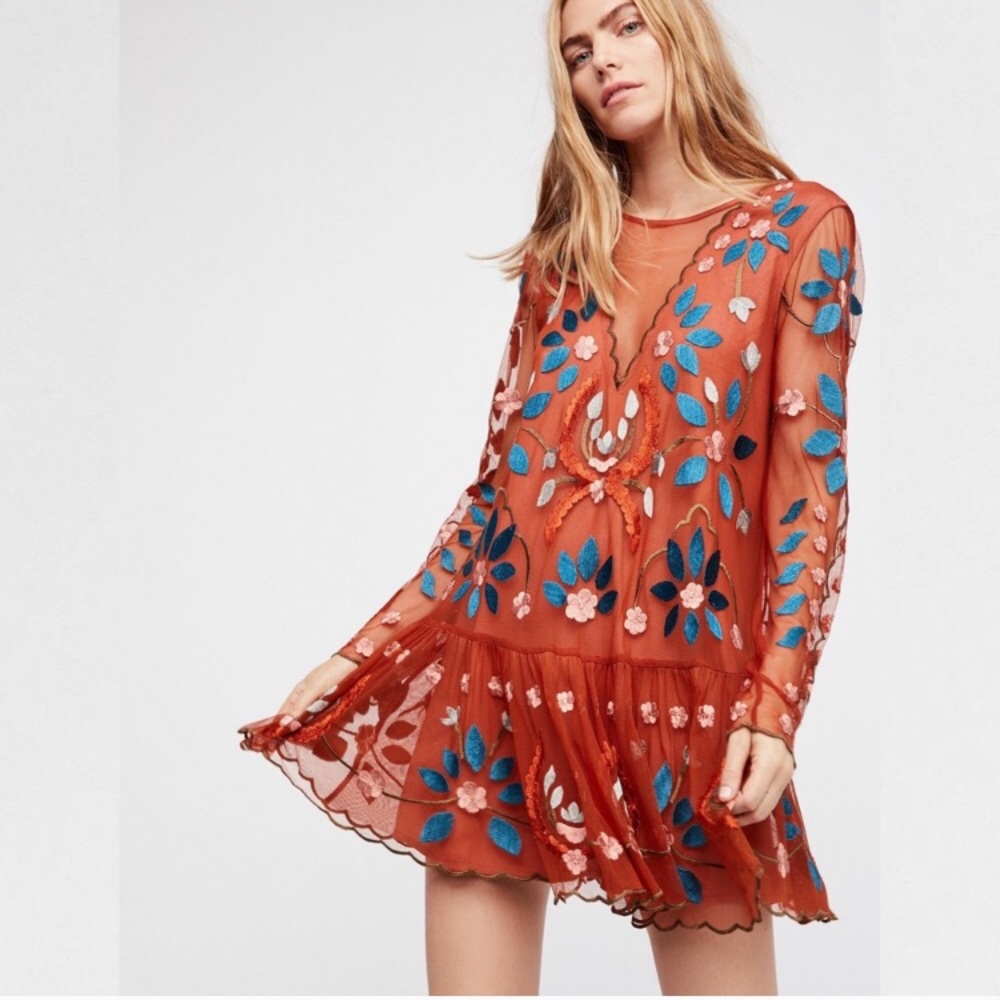Free People Hearts are Wild Dress